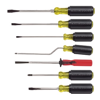 KLEIN NO.85077 7-Piece Multiple Application Screwdriver Set