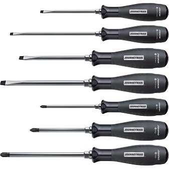 KLEIN NO.JSDS02 Screwdriver Set Journeyman 7-Piece