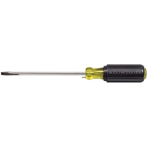 KLEIN NO.605-4B Wire Bending Cabinet Tip Screwdrivers Round shank size 6mm x 4&quot; (102mm.)