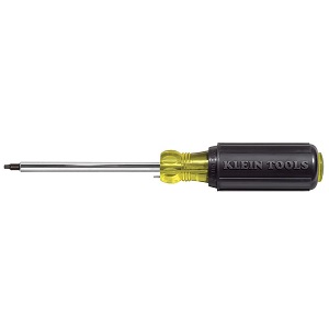 KLEIN NO.661B Wire Bending Square Recess Tip Screwdrivers Round shank size #1 x 4&quot; (102mm.)