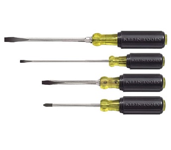 KLEIN NO.85105 Cushion-Grip Screwdriver Set (4pcs)