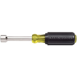 KLEIN NO.630-7/16 Brown Cushion Grip Hollow Shaft Nut Drivers size 7/16&quot; x 3&quot; (76mm.)