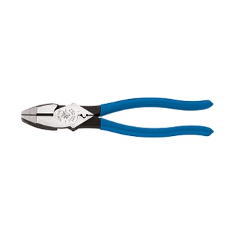 KLEIN NO.D2000-9NECR High-Leverage Side Cutting Pliers Crimping size 9-3/8&quot; (238mm.)