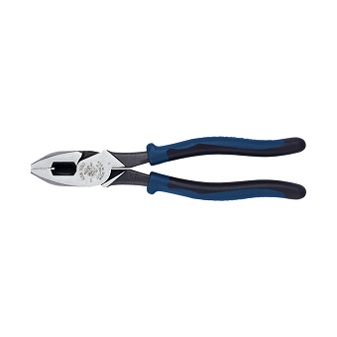 KLEIN NO.J2000-9NECRTP HL Side Cutting Pliers Crimping &amp; Fish Tape size 9-1/2&quot; (241mm.)