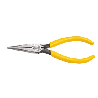 KLEIN NO.D203-5C Standard Long Nose Pliers Side Cutting size 5-5/8&quot; (143mm.)