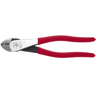 KLEIN NO.D243-8 HL Diagonal Cutting Pliers Stripping Holes size 8-1/16&quot; (205mm.)