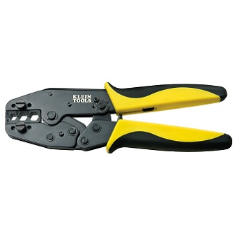 KLEIN NO.VDV212-803-SEN (VDV212-803) Ratcheting Crimper with Coaxial Hex-Crimp Die Set