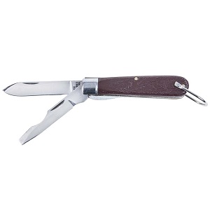 KLEIN NO.1550-2 2-Blade Pocket Knives-Spearpoint and Screwdriver-Tip Blades