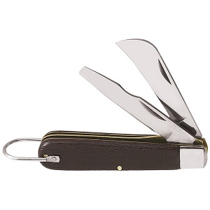 KLEIN NO.1550-7 2-Blade Pocket Knife-Sheepfoot and Screwdriver-Tip Blades