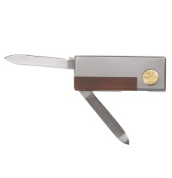 KLEIN NO.44031 Money-Clip Pocket Knife-Spearpoint Blade and Nail File