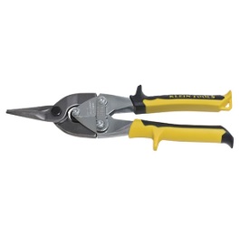 KLEIN NO.J1102S Snips Aviation Straightt Hand Cut Yellow-Handle