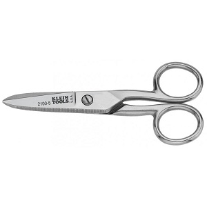 KLEIN NO.2100-5 Electricians Scissors Size 5-1/4 (133mm.)