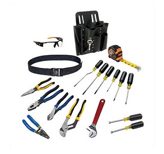 KLEIN NO.80118 18-Piece Journeyman Tool Set