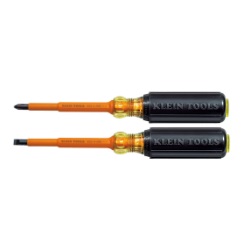 KLEIN NO.33532-INS 2 Piece 4 Insulated Screwdriver Set