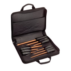 KLEIN NO.33528 Cushion Grip Insulated 9 Piece Screwdriver Kit