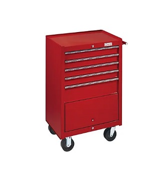 KLEIN NO.54301 Five-Drawar Roller Cabinet 26-1/2&quot; (673mm.)