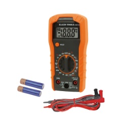 KLEIN NO.MM300 Digital Multimeter, Manual-Ranging, 600V