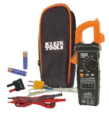 KLEIN NO.CL800 Digital Clamp Meter AC/DC Auto-Ranging, 600A AC, CAT IV 600V