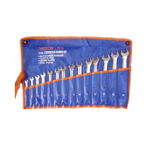 ชุดประแจแหวนข้างปากตาย VICTOR-PRO No.6-32SET26 Combination wrench set , 6-32mm. (26pcs/set)