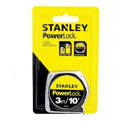 ตลับเมตร STANLEY NO.33-231 (0-33-231T) Powerlock Measuring Tape , 3 mt (10 ft.)