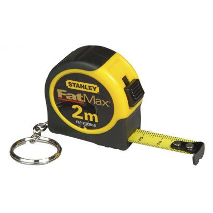 STANLEY NO.FMHT0-33856 (33856-30) Fatmax Keychain Tape Size 2 M. ตลับเมตร 2 เมตร 