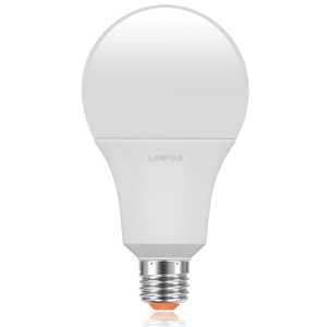 หลอดแอลอีดี LAMPTAN LED BULB NO.Gloss V2 9W Daylight 6500K