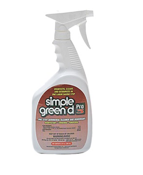 SIMPLE GREEN NO.30332 D Pro 3 Concentrate Cleaner Bottle size 32 oz.