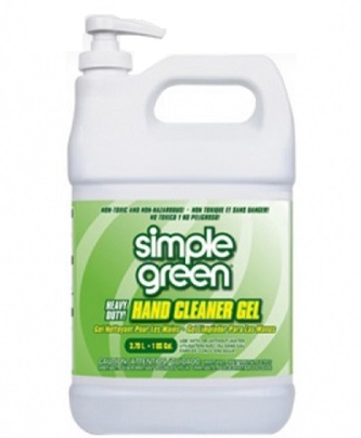 SIMPLE GREEN NO.42128 Waterless Hand Cleaner Gel Pump size 1 gal.