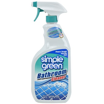 SIMPLE GREEN NO.16073 (00135)(2510001202032) RTU Bathroom Cleaner Trigger, Spray Size 32 oz.