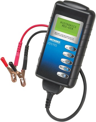 MIDTRONICS NO.MDX-650 Battery &amp; Electrical System Analyzer