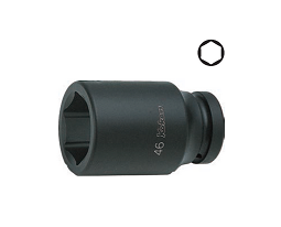 KOKEN NO.18300A-3/4 1&quot;Dr. Impact Deep Socket 3/4&quot; 6P ลูกบ๊อกซ์ลม ยาว