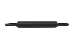 KOKEN NO.131T-T20-T25 Bit Screwdriver, L 80, T20xT25 ดอกไขควง หัวท๊อกซ์ 2 หัว แกน 5/16&quot;