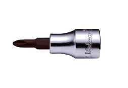 KOKEN NO.4000-60(PH)-2 Phillips Bit Socket, 1/2&quot;Dr. Size #2 บ๊อกซ์เดือยโผล่ แฉก