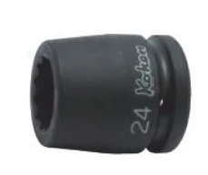 KOKEN NO.16405A-1 3/4&quot;Dr. Impact Socket 1&quot; 12P ลูกบ๊อกซ์ลม สั้น