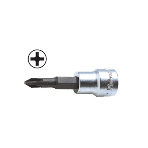 ลูกบ๊อกซ์เดือยโผล่ปากแฉก KOKEN NO.3000-60(PH)-3 3/8&quot;Dr. Phillips Bit Socket Size PH3