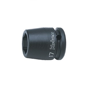 ลูกบ๊อกซ์ลมสั้น KOKEN NO.14400A-5/8 1/2&quot;Dr. Impact Sockets, L 38, 5/8&quot; 6P