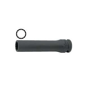 ลูกบ๊อกซ์ลมยาว KOKEN NO.13306M-8 3/8&quot;Dr. Impact Deep Socket Thin wall 8mm. 12P