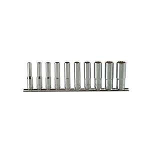 ชุดบ๊อกซ์ KOKEN NO.RS2305A/10 (RS2305A1/10) 1/4&quot;Dr. Set Aerospace Standard 12P 10pcs.