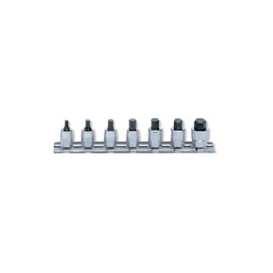 ชุดบ๊อกซ์เดือนโผล่ KOKEN NO.RS2010M/7-L25 1/4&quot;Dr. Inhex Bit Sockets Set  (7pcs/ea)