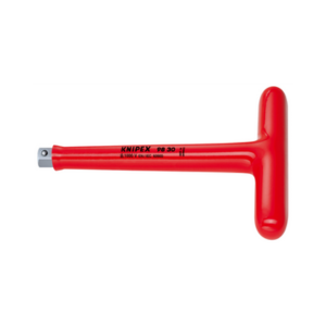 KNIPEX NO.98 30 T-handlewith driving square 3/8&quot; or 1/2&quot; (200mm.)