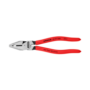 คีมปากจี้งจก (งานหนัก) KNIPEX No.02 01 200 High Leverage Combination Pliers , 8&quot; (200mm.)