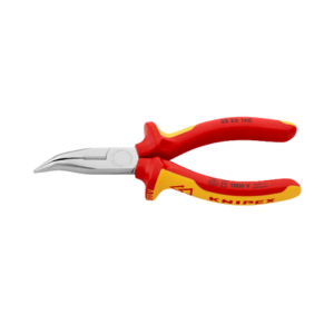 KNIPEX NO.25 26 160 Insulate Angle Snipe Nose Side Cutting Pliers VDE 1000 volt (160mm.)