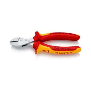 KNIPEX NO.73 06 160 X-Cut Compact Diagonal Cutters Chrome VDE (160mm.)