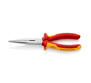 คีมปากแหลมแบบ Stork Berk KNIPEX NO.26 16 200 Snipe Nose Side Cutting Pling Pliers (200mm.)