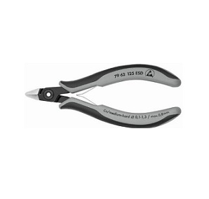 KNIPEX NO.79 22 125 ESD Precision Electronics Diagonal Cutters ESD (125mm.)