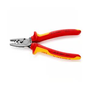 KNIPEX NO.97 78 180 Crimping Pliers for end sleeves (ferrules), Size 180mm.