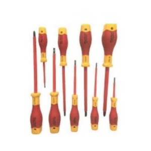 ชุดไขควงชนิดหุ้มฉนวน BLUE-POINT No.BLPVSS9 Insulated Screwdriver set , 9pcs/set