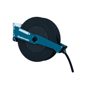 NEDERMAN No.30800589 Hose Reel Air/Water 10 mm x 20 m ,3/8&quot;