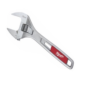 ประแจเลื่อน (ปากกว้าง) MILWAUKEE NO.48-22-7508 Wide Jaw Adjustable Wrench 8&quot;