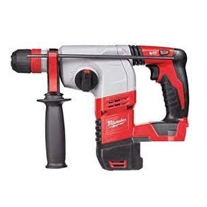 สว่านโรตารี่ไร้สายเปลี่ยนหัว MILWAUKEE NO.HD18H-0 M18 Compact 3-mode SDS-Plus hammer drill ,24mm. 18V (Body Only)